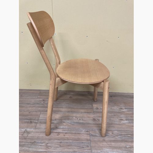 karimoku Castor Chair Plus C3435A Pure Oak ナチュラル(メーカー公式表記:Pure Oak) C3435AME ナラ突板貼り成形合板 キャストールチェアプラス デザイナー:BIG GAME