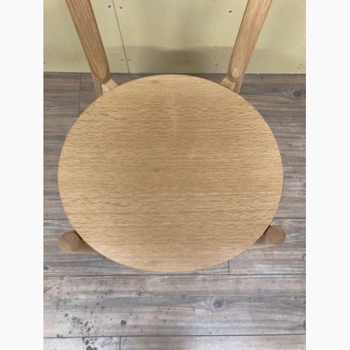 karimoku Castor Chair Plus C3435A Pure Oak ナチュラル(メーカー公式表記:Pure Oak) C3435AME ナラ突板貼り成形合板 キャストールチェアプラス デザイナー:BIG GAME