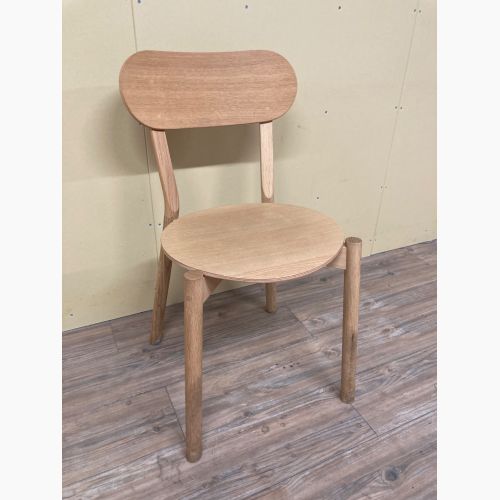 karimoku Castor Chair Plus C3435A Pure Oak ナチュラル(メーカー公式表記:Pure Oak) C3435AME ナラ突板貼り成形合板 キャストールチェアプラス デザイナー:BIG GAME