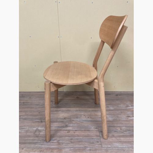 karimoku Castor Chair Plus C3435A Pure Oak ナチュラル(メーカー公式表記:Pure Oak) C3435AME ナラ突板貼り成形合板 キャストールチェアプラス デザイナー:BIG GAME