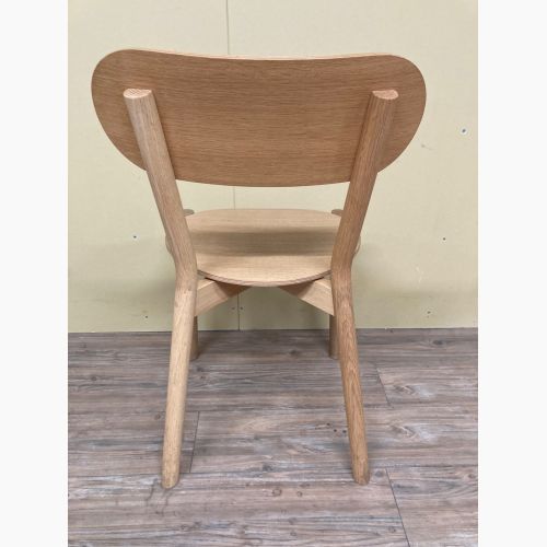 karimoku Castor Chair Plus C3435A Pure Oak ナチュラル(メーカー公式表記:Pure Oak) C3435AME ナラ突板貼り成形合板 キャストールチェアプラス デザイナー:BIG GAME