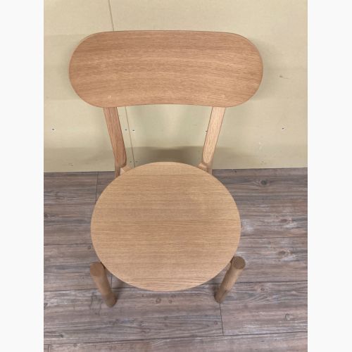 karimoku Castor Chair Plus C3435A Pure Oak ナチュラル(メーカー公式表記:Pure Oak) C3435AME ナラ突板貼り成形合板 キャストールチェアプラス デザイナー:BIG GAME