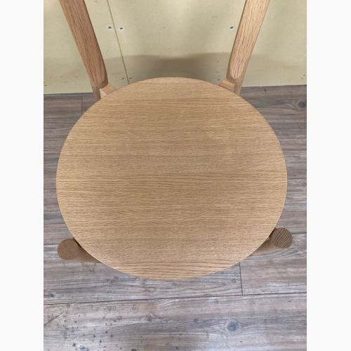 karimoku Castor Chair Plus C3435A Pure Oak ナチュラル(メーカー公式表記:Pure Oak) C3435AME ナラ突板貼り成形合板 キャストールチェアプラス デザイナー:BIG GAME