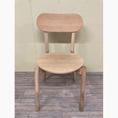 karimoku Castor Chair Plus C3435A Pure Oak ナチュラル(メーカー公式表記:Pure Oak) C3435AME ナラ突板貼り成形合板 キャストールチェアプラス デザイナー:BIG GAME