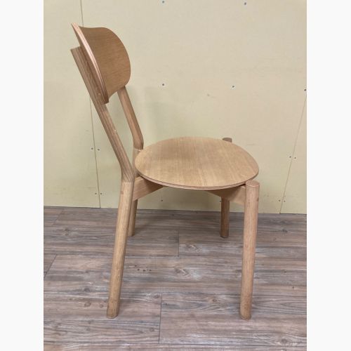 karimoku Castor Chair Plus C3435A Pure Oak ナチュラル(メーカー公式表記:Pure Oak) C3435AME ナラ突板貼り成形合板 キャストールチェアプラス デザイナー:BIG GAME