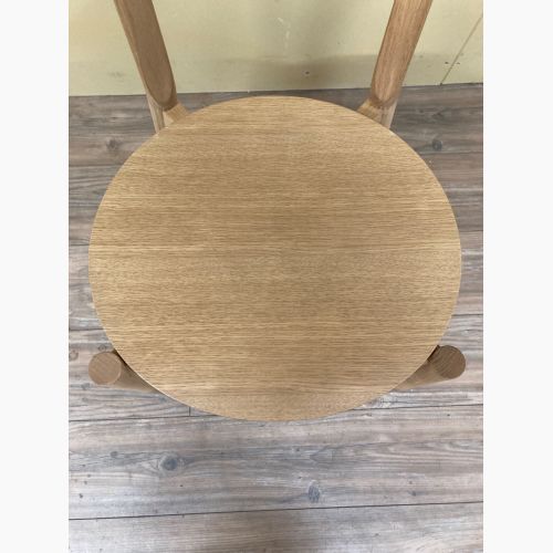 karimoku Castor Chair Plus C3435A Pure Oak ナチュラル(メーカー公式表記:Pure Oak) C3435AME ナラ突板貼り成形合板 キャストールチェアプラス デザイナー:BIG GAME