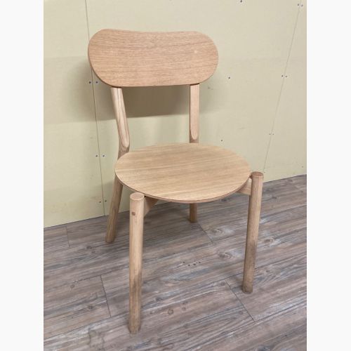 karimoku Castor Chair Plus C3435A Pure Oak ナチュラル(メーカー公式表記:Pure Oak) C3435AME ナラ突板貼り成形合板 キャストールチェアプラス デザイナー:BIG GAME