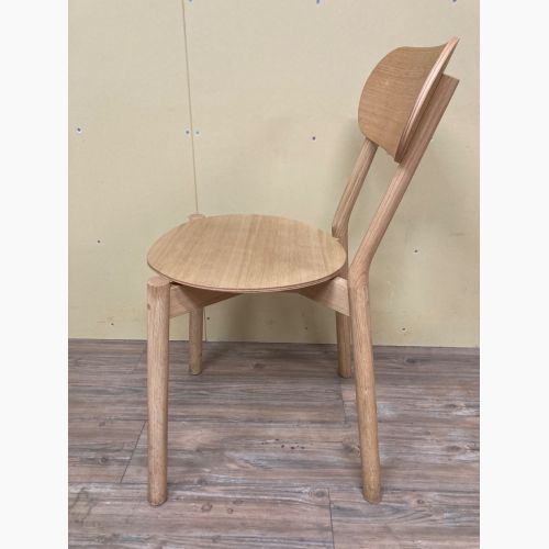 karimoku Castor Chair Plus C3435A Pure Oak ナチュラル(メーカー公式表記:Pure Oak) C3435AME ナラ突板貼り成形合板 キャストールチェアプラス デザイナー:BIG GAME