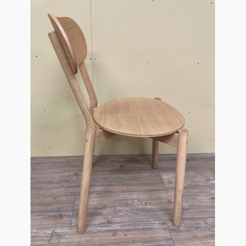 karimoku Castor Chair Plus C3435A Pure Oak ナチュラル(メーカー公式表記:Pure Oak) C3435AME ナラ突板貼り成形合板 キャストールチェアプラス デザイナー:BIG GAME