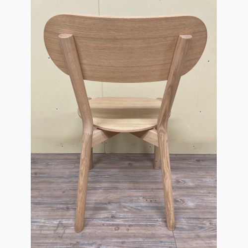 karimoku Castor Chair Plus C3435A Pure Oak ナチュラル(メーカー公式表記:Pure Oak) C3435AME ナラ突板貼り成形合板 キャストールチェアプラス デザイナー:BIG GAME