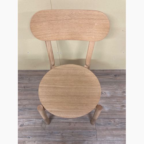 karimoku Castor Chair Plus C3435A Pure Oak ナチュラル(メーカー公式表記:Pure Oak) C3435AME ナラ突板貼り成形合板 キャストールチェアプラス デザイナー:BIG GAME