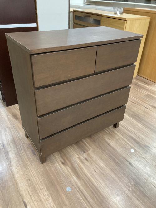 無印良品 (ムジルシリョウヒン) チェスト ブラウン 13 4段