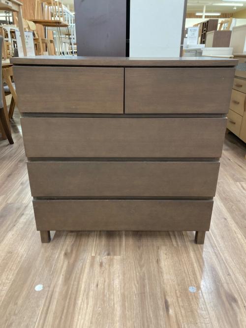 無印良品 (ムジルシリョウヒン) チェスト ブラウン 13 4段