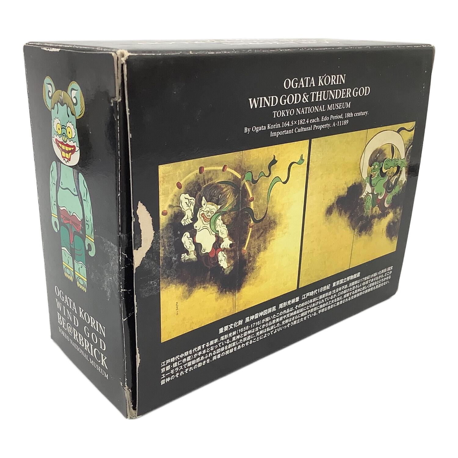 BEAR BRICK (ベアブリック) 尾形光琳 風神雷神｜トレファクONLINE