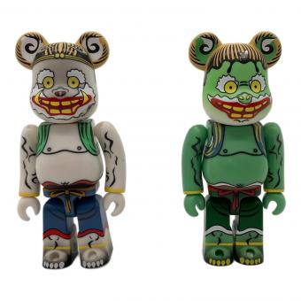 BEAR BRICK (ベアブリック) 尾形光琳 風神雷神