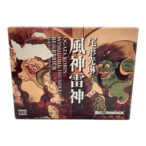 BEAR BRICK (ベアブリック) 尾形光琳 風神雷神