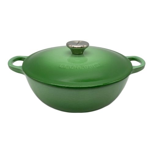 LE CREUSET (ルクルーゼ) 両手鍋 グリーン 21074-22-64