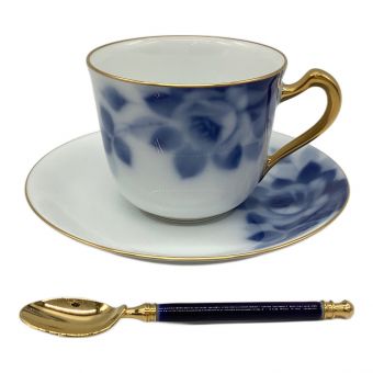 大倉陶園 (オオクラトウエン) カップ&ソーサー ブルーローズ