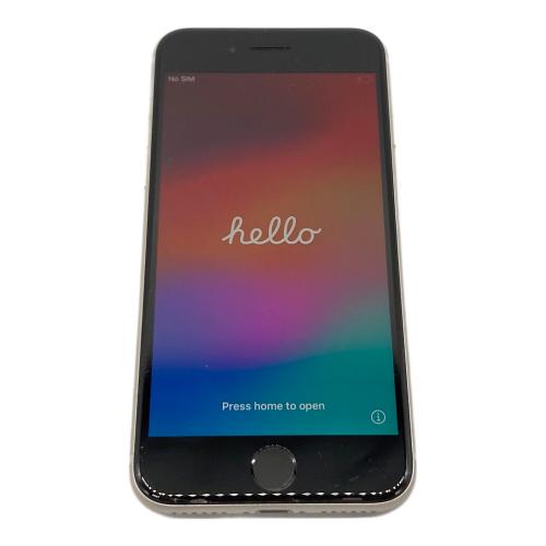 Apple (アップル) iPhone SE(第3世代) MMYD3J/A ※下部割れ有