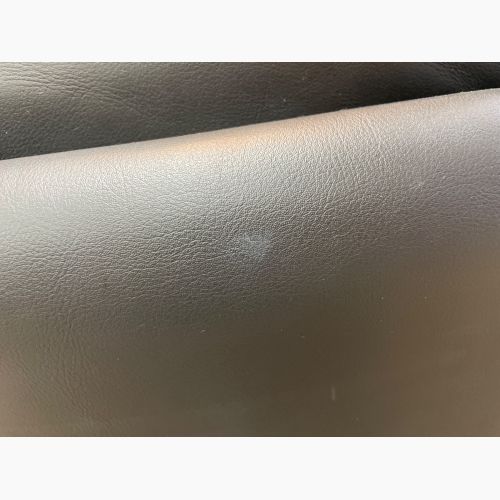 karimoku (カリモク) 3人掛けソファー ブラック 77 ZT47 レザー