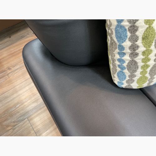 1人掛けソファー ブラック×マルチカラー 79 スペリアル