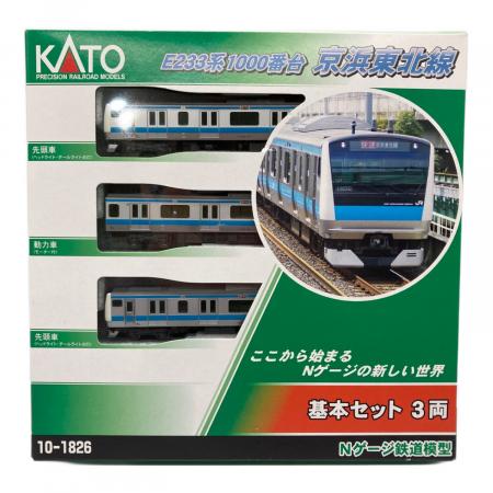 KATO 10-1826 E233系1000番台 京浜東北線 10両 KATO (カトー) E233系 1000番台 京浜東北線 Nゲージ 10-1826