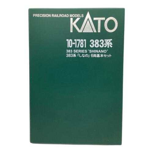 KATO (カトー) Nゲージ 10-1781 383系 しなの 6両基本セット