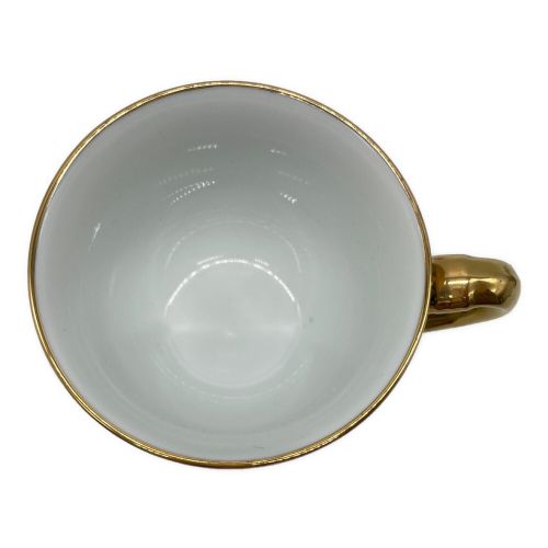 Royal Porcelain カップ&ソーサー ベンジャロン焼 グリーン 2Pセット