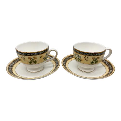 Wedgwood (ウェッジウッド) カップ&ソーサー インディア 2Pセット