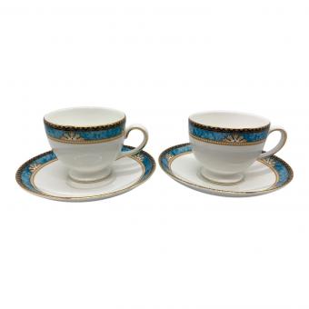 Wedgwood (ウェッジウッド) カップ&ソーサー カーゾン 2Pセット