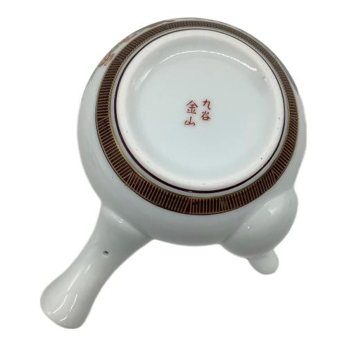 九谷金山 急須セット 七福神 急須1・蓋付湯呑み5セット 九谷焼