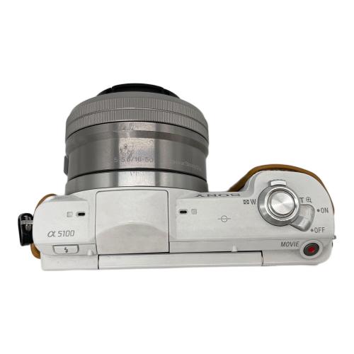 SONY (ソニー) ミラーレス一眼カメラ パワーズームレンズキッド α5100 -