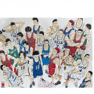 SLAM DUNK ジャンプ展 ポスター B2サイズ スラムダンク 激レア】スラムダンク SLAMDUNK ポスター ジャンプ展 Bタイプ