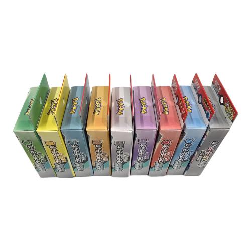 ポケモンカード スカーレットバイオレット exスタートデッキ ９個セット