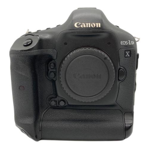 CANON (キヤノン) デジタル一眼レフカメラ 表面キズ有 EOS-30秒1D X 1810万画素 バッテリーパック LP-E4N CFカード ISOオート 超高速連写 1/8000～30秒 DS126301