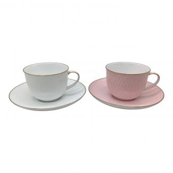 Noritake (ノリタケ) カップ&ソーサー DIAMOND COLLECTION 2Pセット 1904