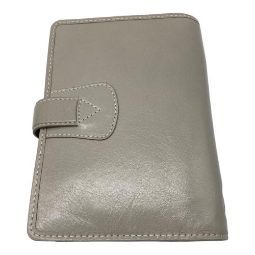 FILOFAX (ファイロファックス) 手帳カバー グレー マルデン バイブル ストーン