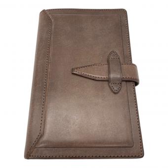 Davinci (ダヴィンチ) 手帳カバー ダークブラウン DB3011E ロロマクラシック レザー