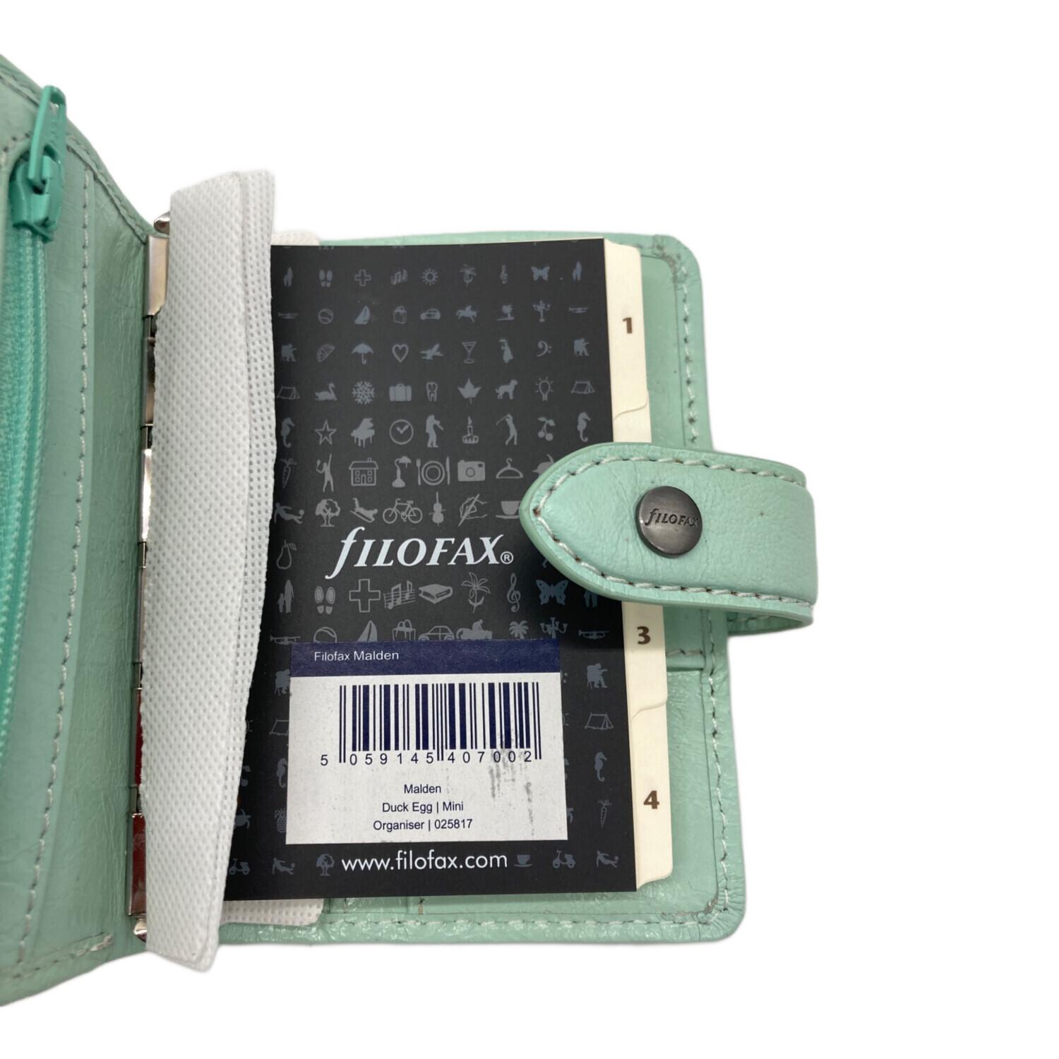 ★FILOFAX★ファイロファックス　ドミノ　手帳　エメラルド　グリーン　緑 Filofax - ☆FILOFAX☆ファイロファックス ドミノ 手帳 エメラルド