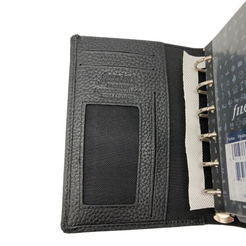 FILOFAX (ファイロファックス) 手帳カバー ブラック FINSBURY
