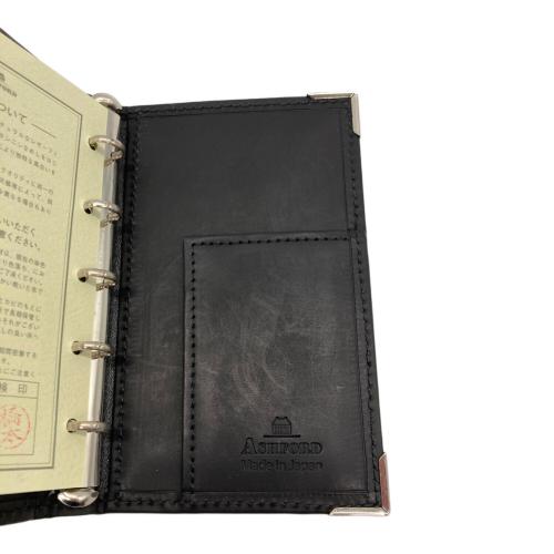 ASHFORD (アシュフォード) 手帳カバー ブラック 2085-011