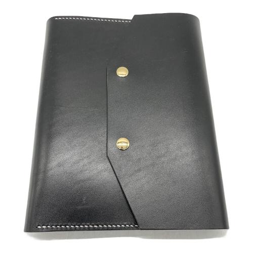 手帳カバー ブラック