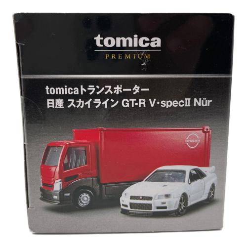 TOMY (トミー) トミカ トミカプレミアム tomicaトランスポーター 日産 スカイライン GT-R V・specⅡ Nur
