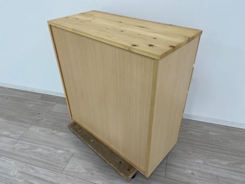 無印良品 (ムジルシリョウヒン) 4段チェスト ナチュラル 241 パイン材