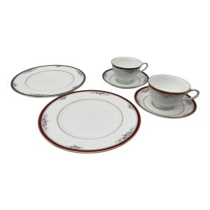 Noritake (ノリタケ) カップ&ソーサー/プレートセット 1545 VILLA HAVEN