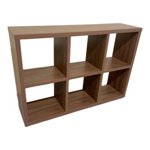 無印良品 (ムジルシリョウヒン) スタッキングシェルフ ブラウン 109 3×2