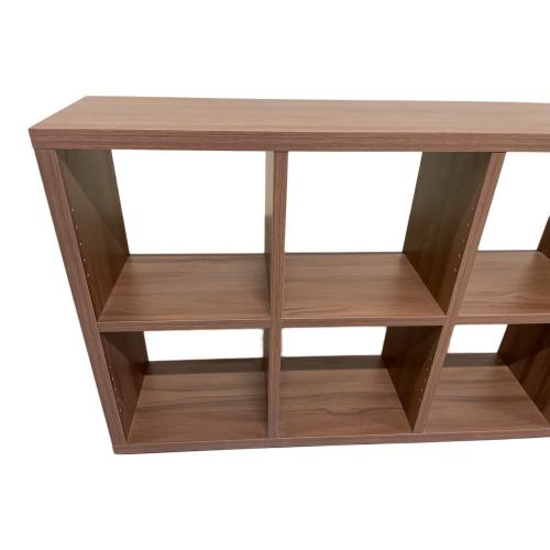 無印良品 (ムジルシリョウヒン) スタッキングシェルフ ブラウン 109 3×2