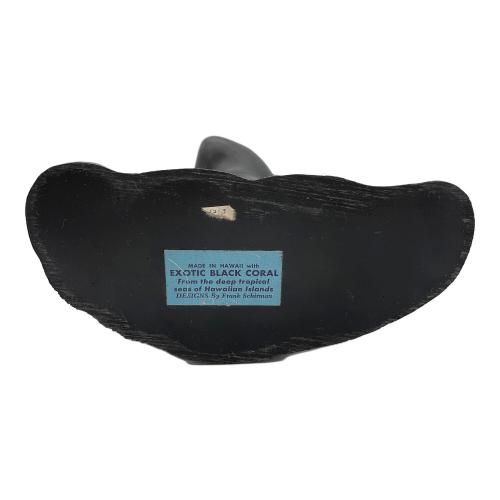 FRANK SCHIRMAN 黒珊瑚 オブジェ