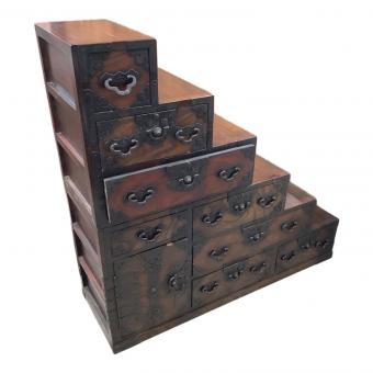 時代物 階段箪笥