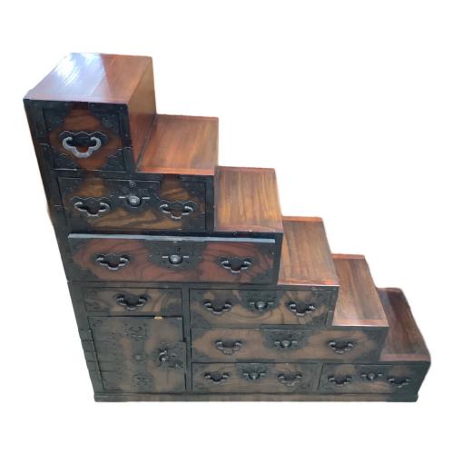 時代物 階段箪笥